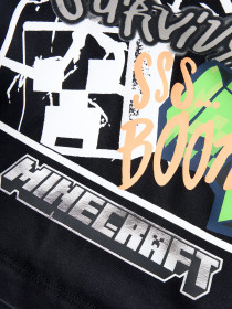 NAME IT Minecraft T-shirt Mase Black